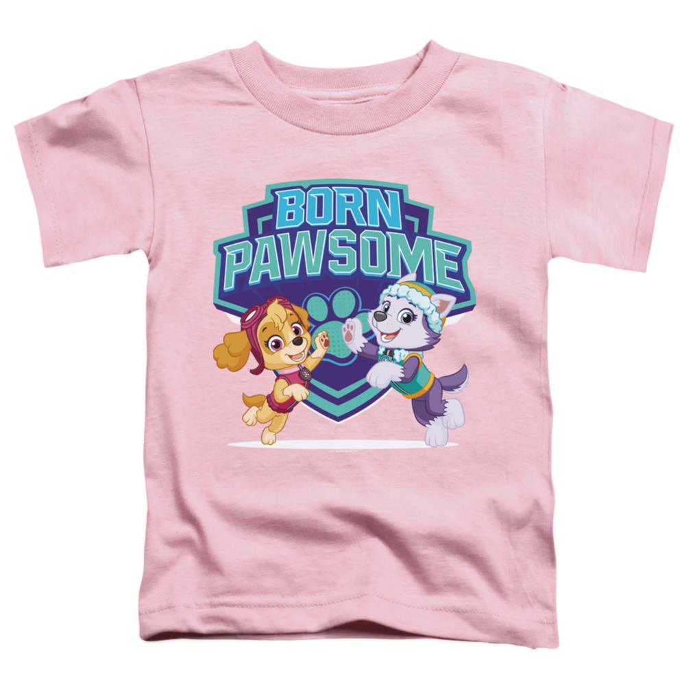 Paw Patrol Born Pawsome Skye & Everest Toddler 18/1 Cotton Short-Sleeve T-Shirt