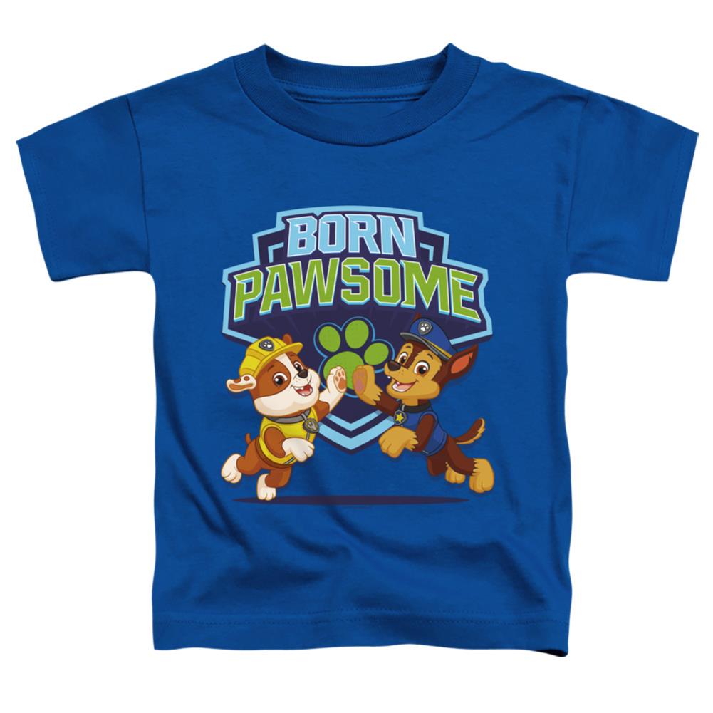 Paw Patrol Born Pawsome Toddler 18/1 Cotton Short-Sleeve T-Shirt