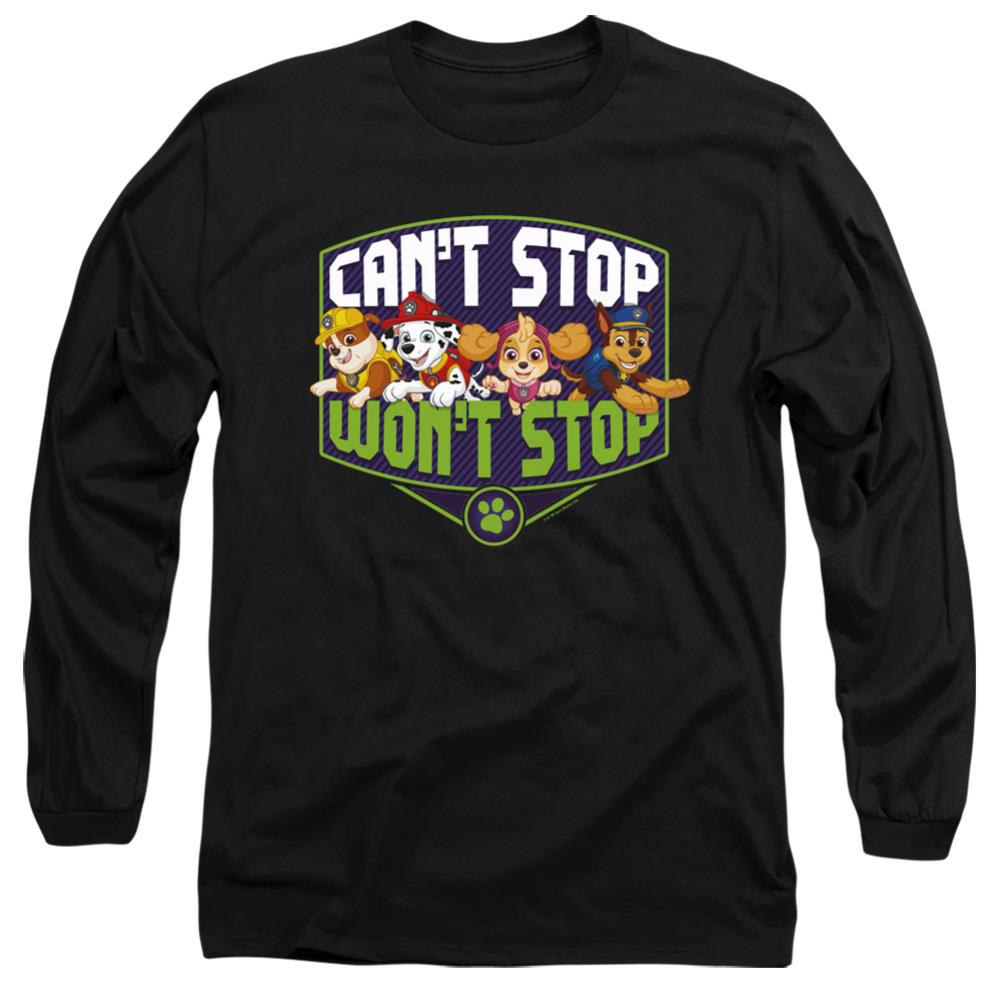 Paw Patrol Can't Stop Won't Stop Men's 18/1 Cotton Long-Sleeve T-Shirt