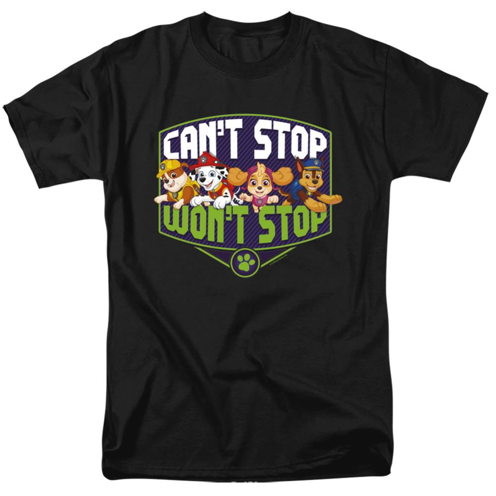 Paw Patrol Can't Stop Won't Stop Men's 18/1 Cotton Short-Sleeve T-Shirt