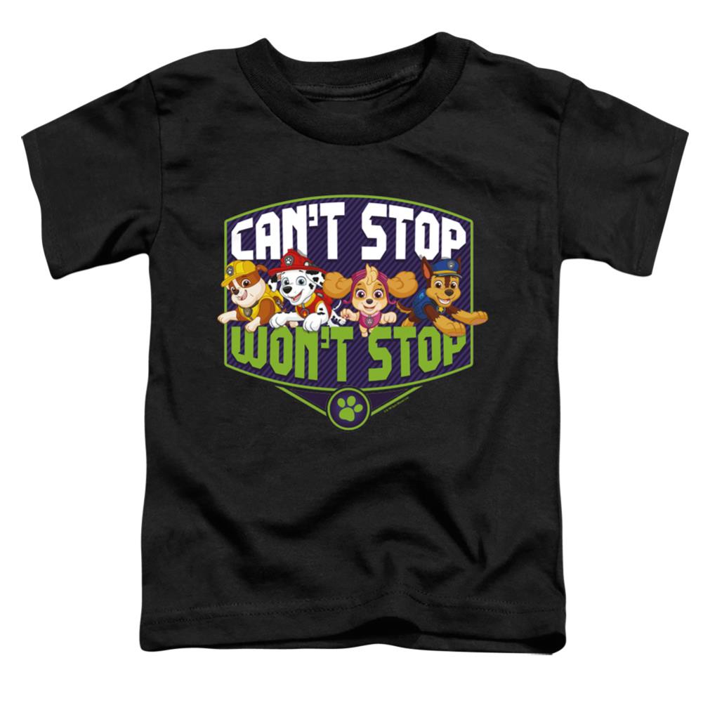 Paw Patrol Can't Stop Won't Stop Toddler 18/1 Cotton Short-Sleeve T-Shirt