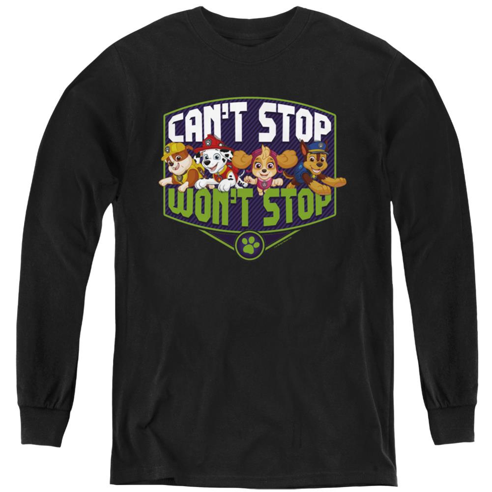 Paw Patrol Can't Stop Won't Stop Youth Long-Sleeve T-Shirt
