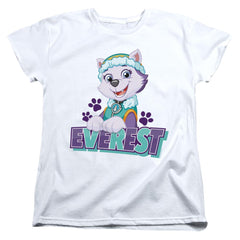 Paw Patrol Everest Women's 18/1 Cotton Short-Sleeve T-Shirt