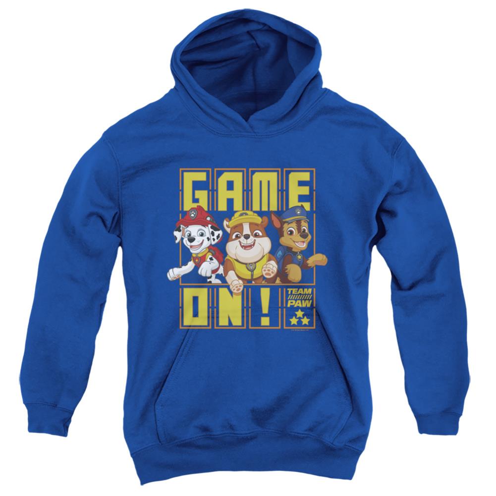 Paw Patrol Game On  Team Paw Youth Cotton Poly Pull-Over Hoodie