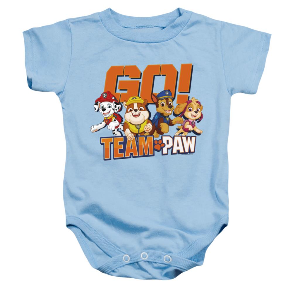 Paw Patrol Go! Team Paw Infant's Cotton SS Snapsuit