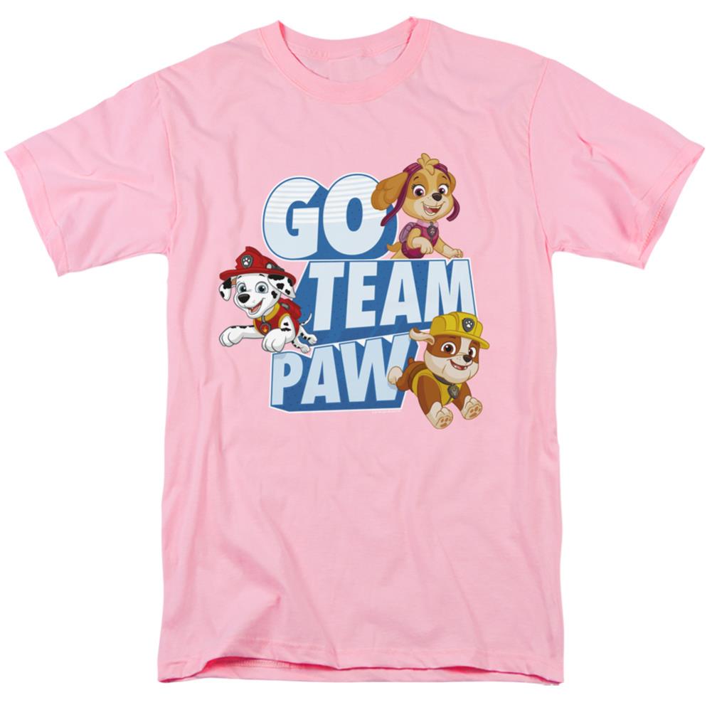 Paw Patrol Go Team Paw Men's 18/1 Cotton Short-Sleeve T-Shirt
