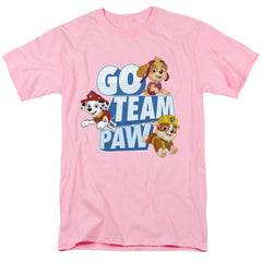 Paw Patrol Go Team Paw Men's 18/1 Cotton Short-Sleeve T-Shirt