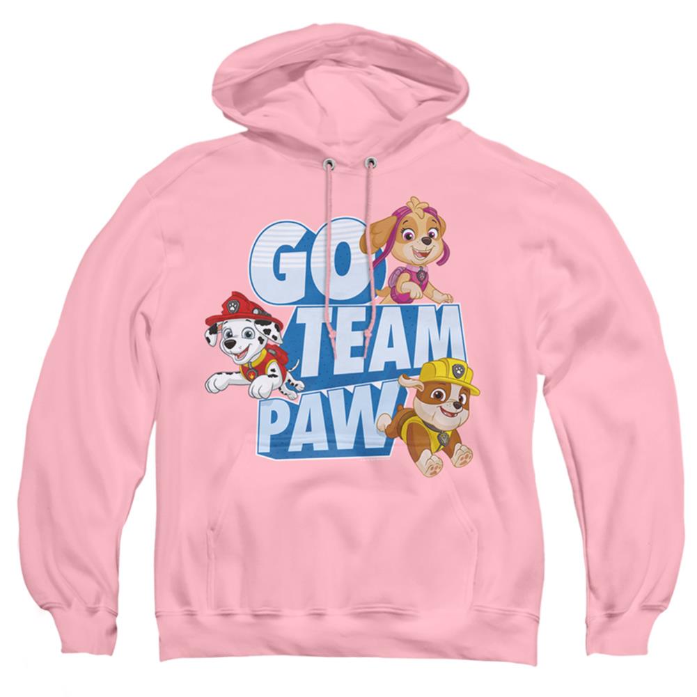Paw Patrol Go Team Paw Men's Pull-Over 75 25 Poly Hoodie