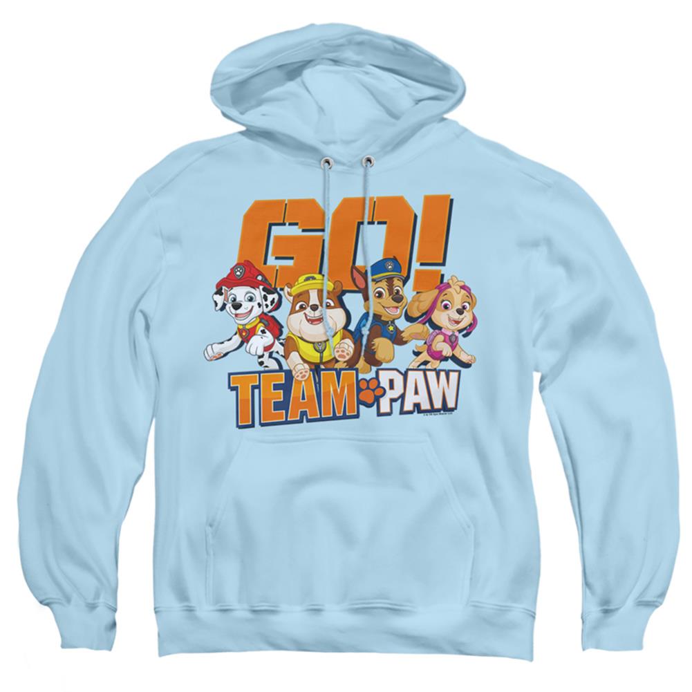 Paw Patrol Go! Team Paw Men's Pull-Over 75 25 Poly Hoodie