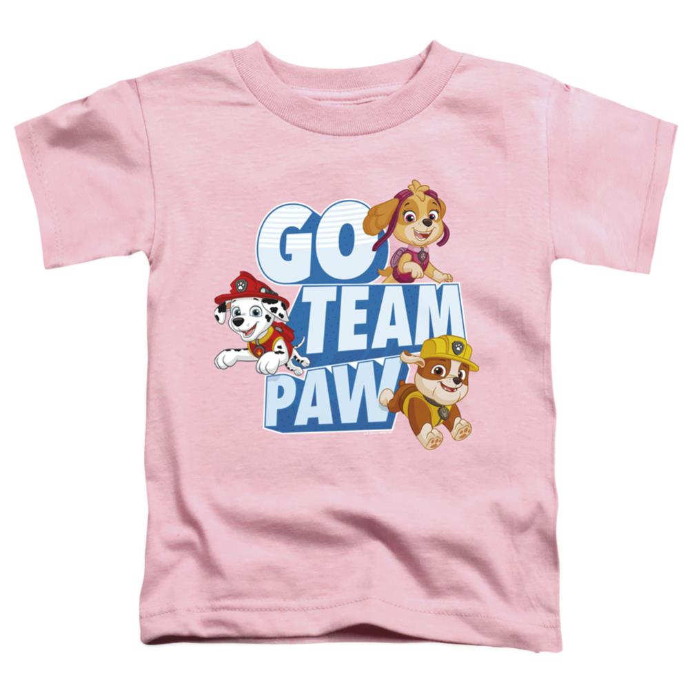 Paw Patrol Go Team Paw Toddler 18/1 Cotton Short-Sleeve T-Shirt