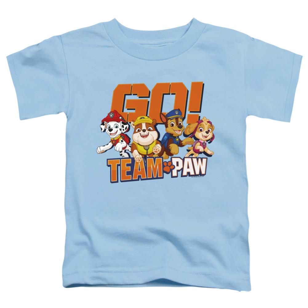 Paw Patrol Go! Team Paw Toddler 18/1 Cotton Short-Sleeve T-Shirt