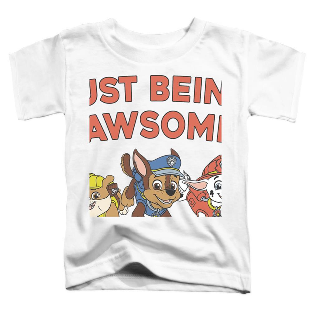 Paw Patrol Just Being Pawsome! Toddler 18/1 Cotton Short-Sleeve T-Shirt