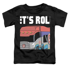 Paw Patrol Let's Roll Toddler 18/1 Cotton Short-Sleeve T-Shirt