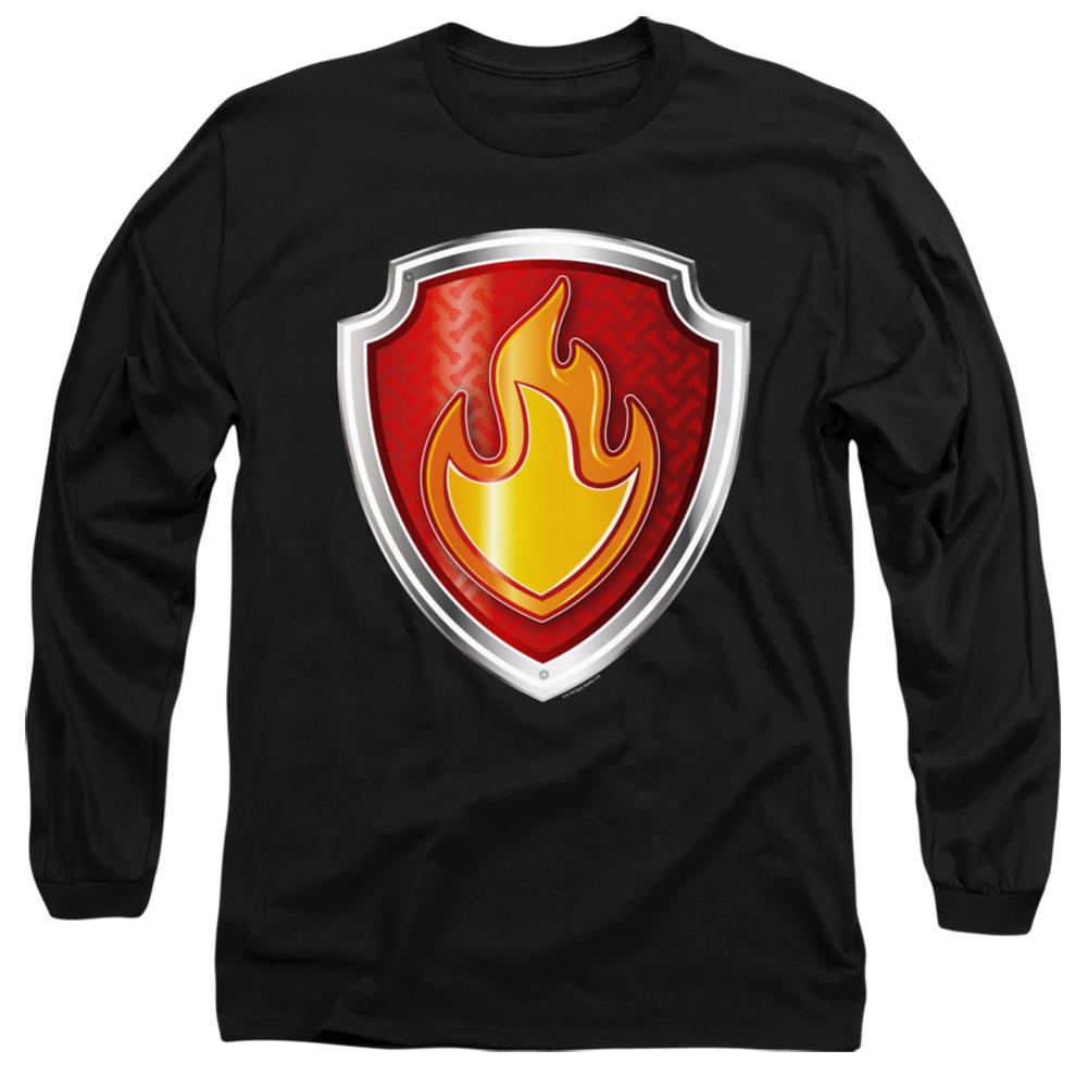 Paw Patrol Marshall Badge Men's 18/1 Cotton Long-Sleeve T-Shirt