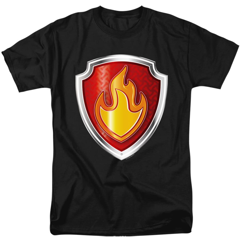 Paw Patrol Marshall Badge Men's 18/1 Cotton Short-Sleeve T-Shirt