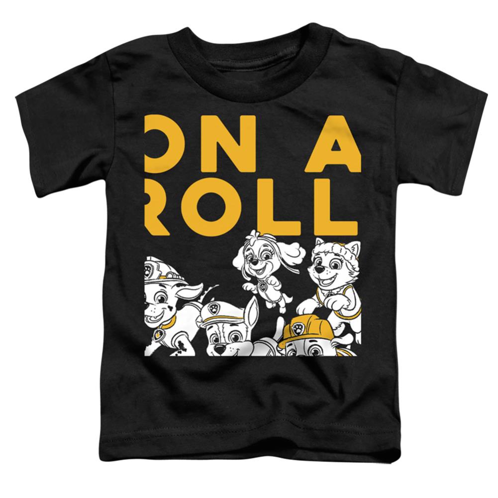 Paw Patrol On A Roll! Toddler 18/1 Cotton Short-Sleeve T-Shirt
