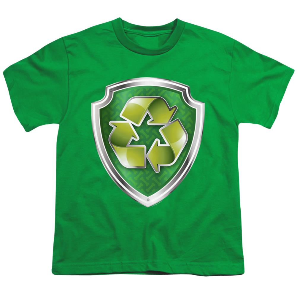 Paw Patrol Rocky Badge Youth 18/1 100% Cotton Short-Sleeve T-Shirt