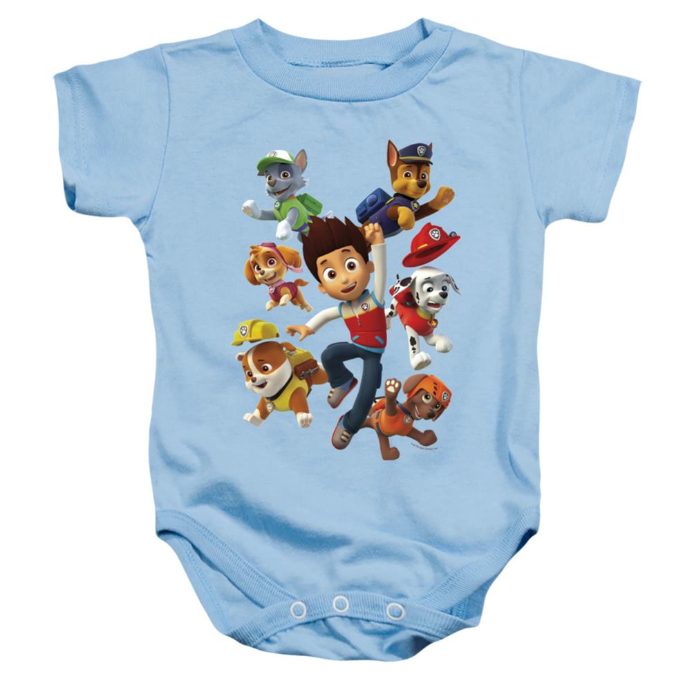 Paw Patrol Ryder's Pups Infant's Cotton SS Snapsuit