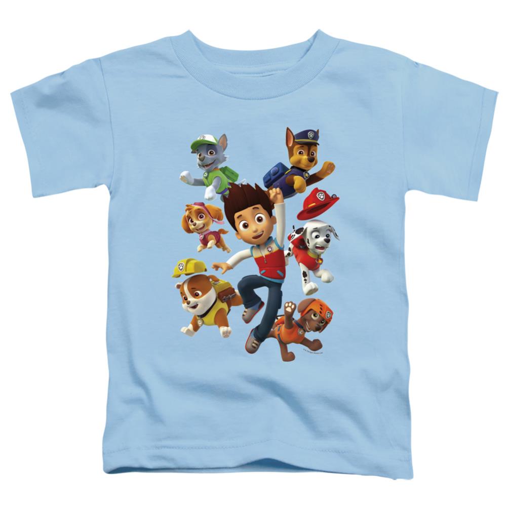 Paw Patrol Ryder's Pups Toddler 18/1 Cotton Short-Sleeve T-Shirt