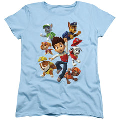 Paw Patrol Ryder's Pups Women's 18/1 Cotton Short-Sleeve T-Shirt