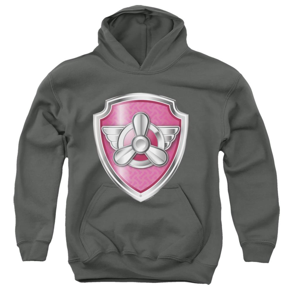 Paw Patrol Skye Badge Youth Cotton Poly Pull-Over Hoodie