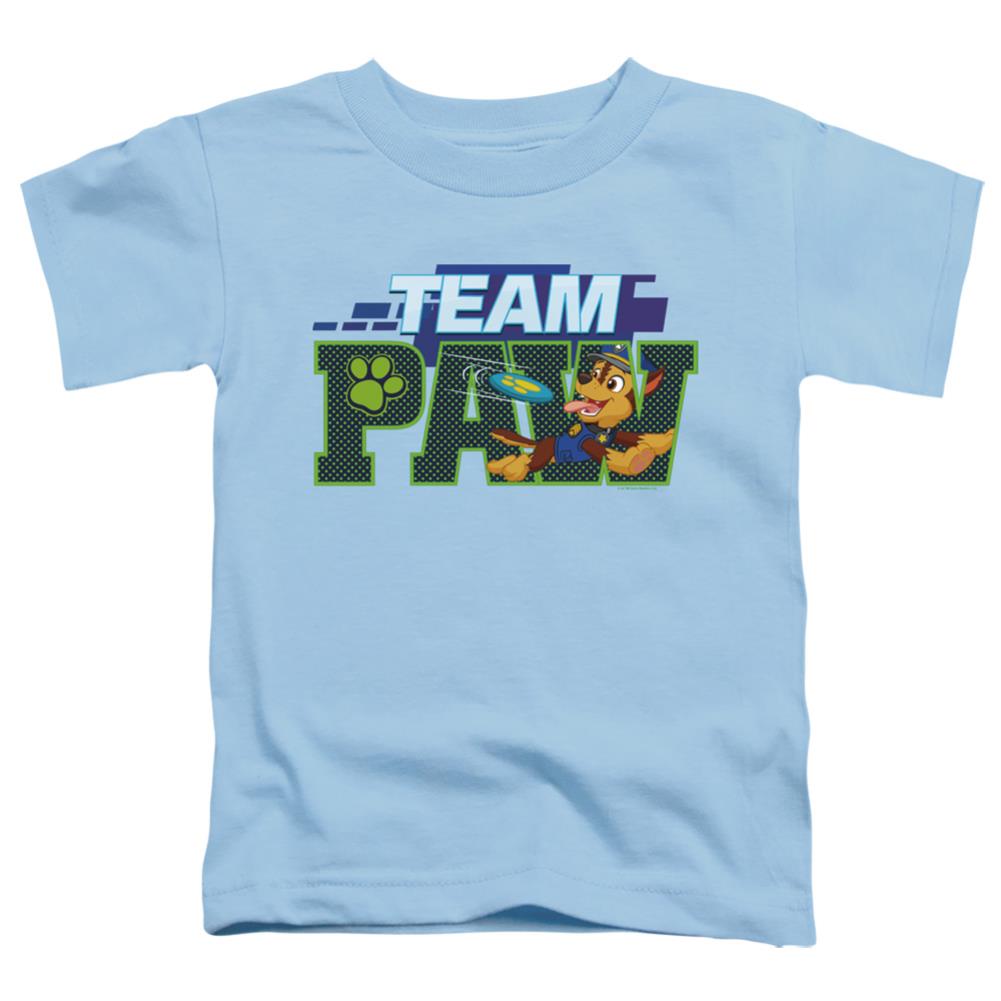 Paw Patrol Team Paw Chase Toddler 18/1 Cotton Short-Sleeve T-Shirt