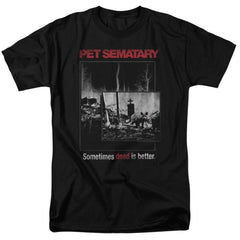 Pet Sematary Cat Poster Men's 18/1 Cotton Short-Sleeve T-Shirt