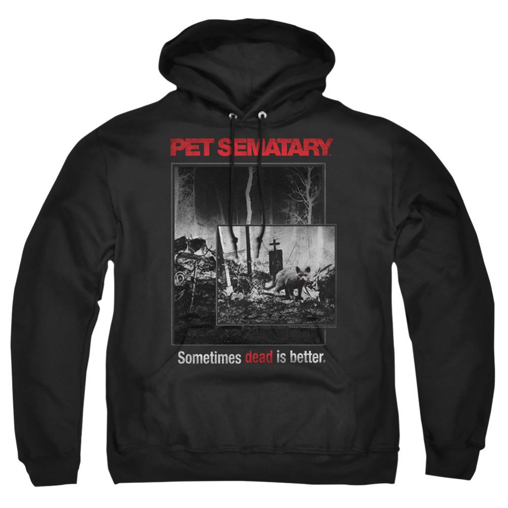 Pet Sematary Cat Poster Men's Pull-Over 75 25 Poly Hoodie