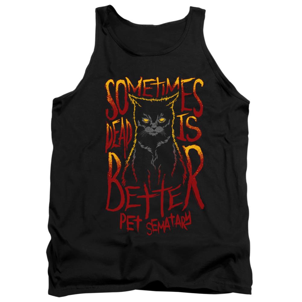 Pet Sematary Dead Is Better Men's 18/1 Cotton Tank Top
