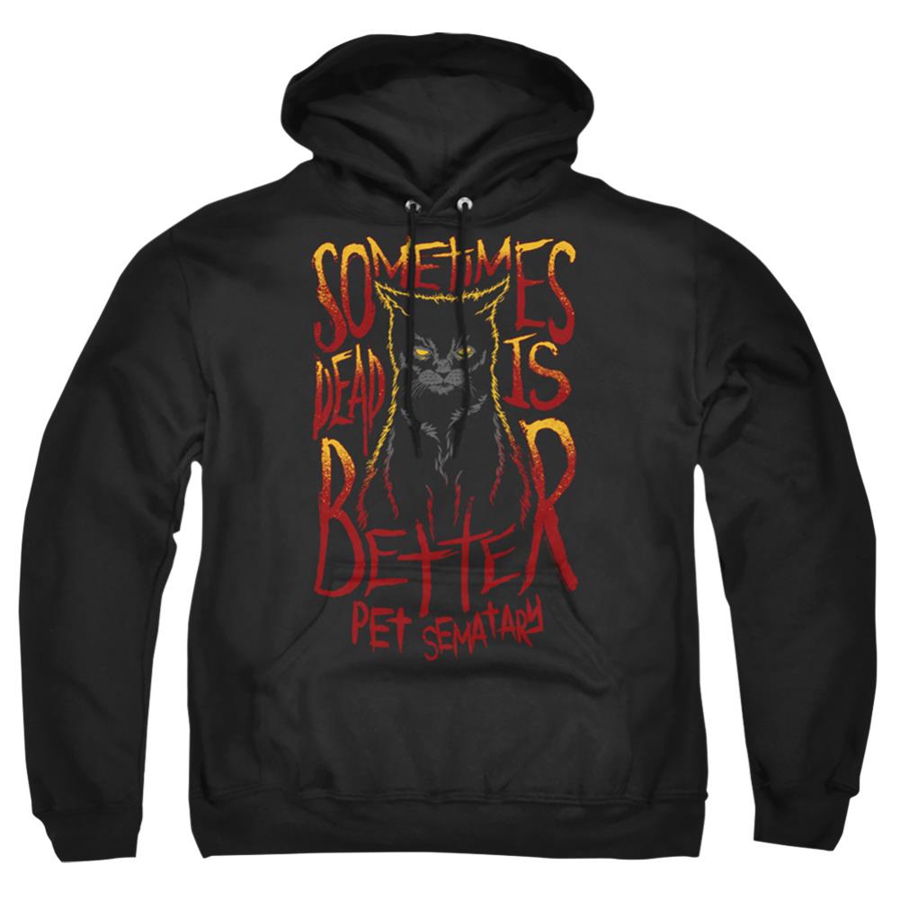 Pet Sematary Dead Is Better Men's Pull-Over 75 25 Poly Hoodie