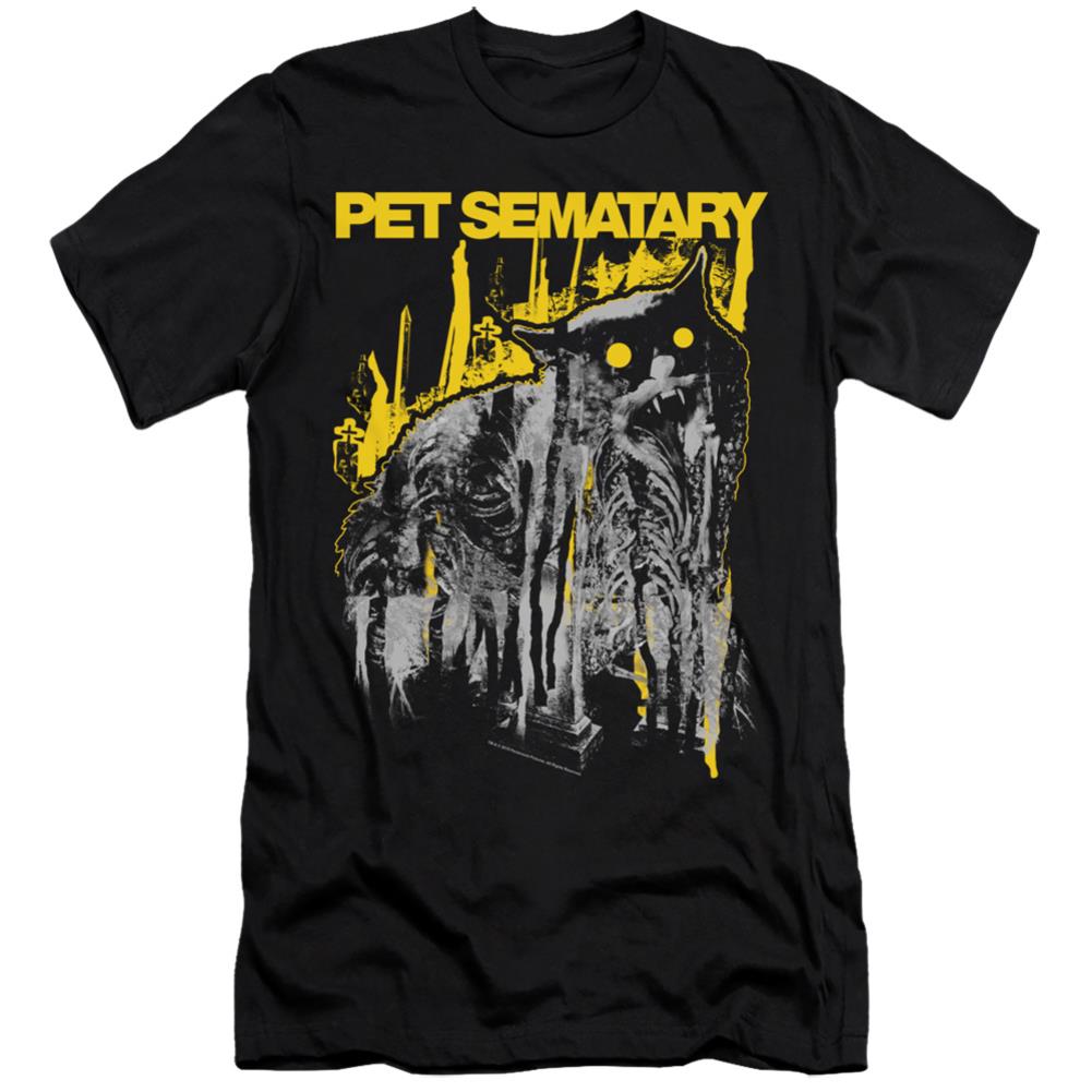 Pet Sematary Decay Men's Ultra-Soft 30/1 Cotton Slim Short-Sleeve T-Shirt