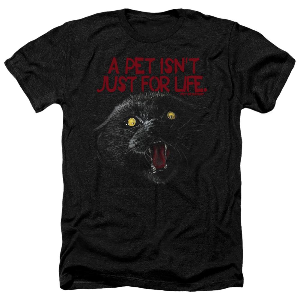 Pet Sematary I Survived Men's 30/1 Heather 60 40 Poly Short-Sleeve T-Shirt