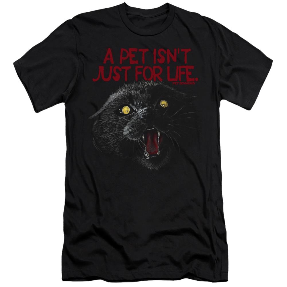 Pet Sematary I Survived Men's Ultra-Soft 30/1 Cotton Slim Short-Sleeve T-Shirt