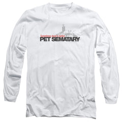 Pet Sematary Logo Men's 18/1 Cotton Long-Sleeve T-Shirt