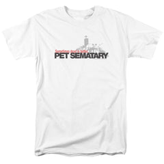 Pet Sematary Logo Men's 18/1 Cotton Short-Sleeve T-Shirt