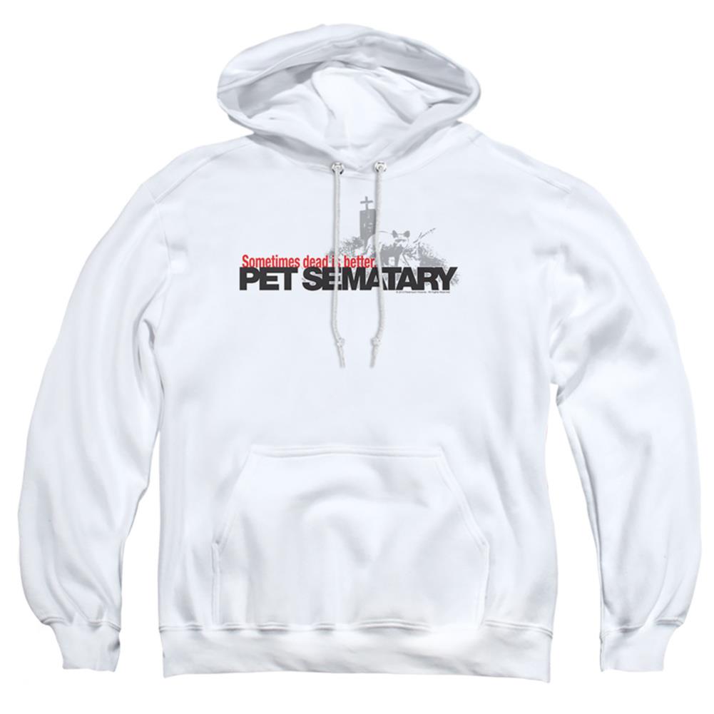 Pet Sematary Logo Men's Pull-Over 75 25 Poly Hoodie