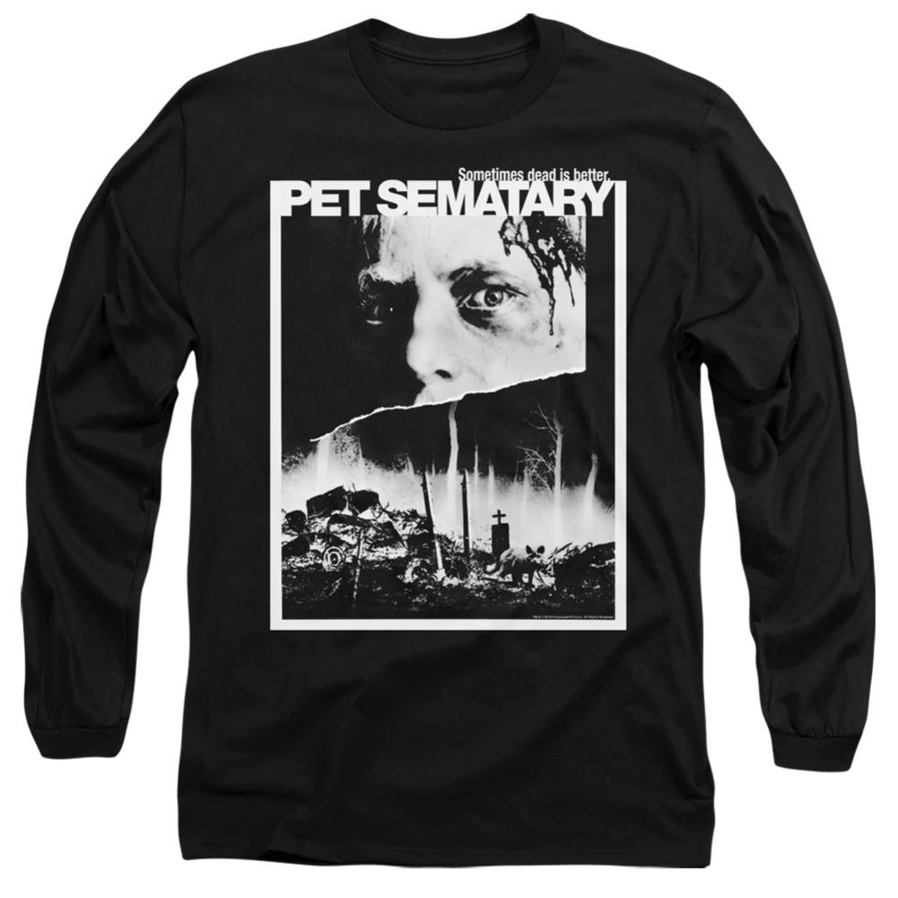 Pet Sematary Poster Art Men's 18/1 Cotton Long-Sleeve T-Shirt