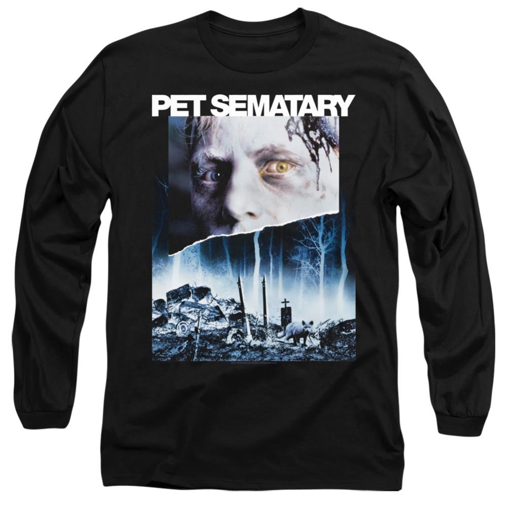 Pet Sematary Poster Art Men's 18/1 Cotton Long-Sleeve T-Shirt