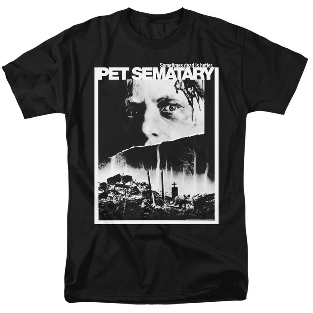 Pet Sematary Poster Art Men's 18/1 Cotton Short-Sleeve T-Shirt