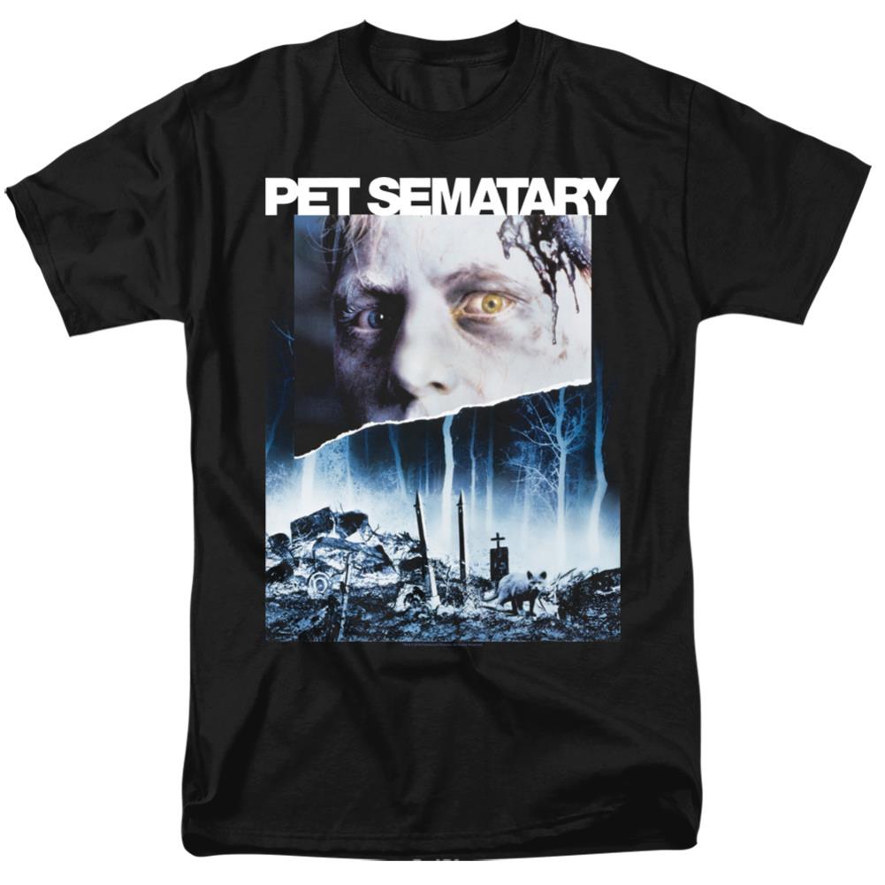 Pet Sematary Poster Art Men's 18/1 Cotton Short-Sleeve T-Shirt