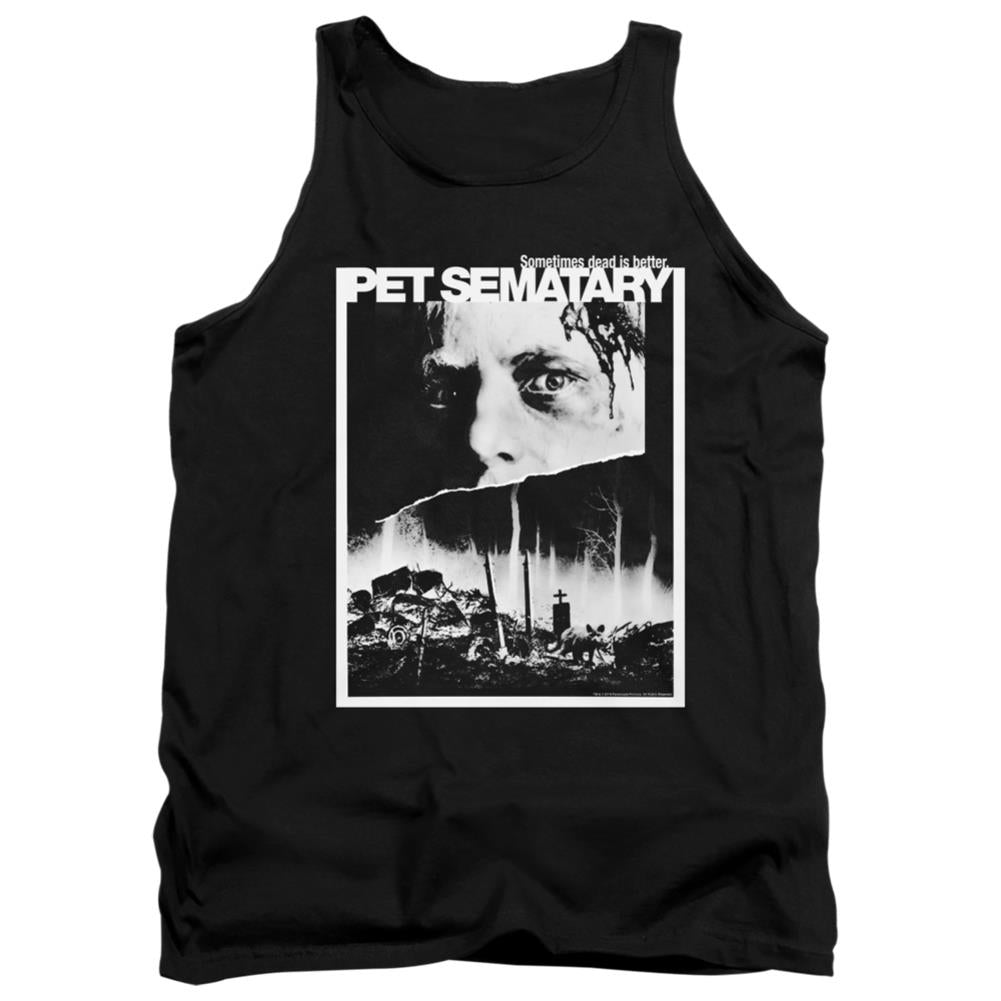Pet Sematary Poster Art Men's 18/1 Cotton Tank Top
