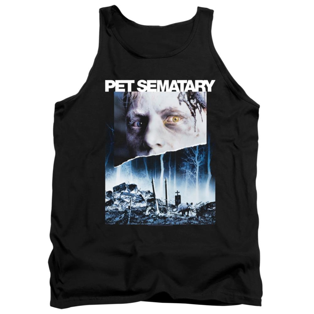 Pet Sematary Poster Art Men's 18/1 Cotton Tank Top