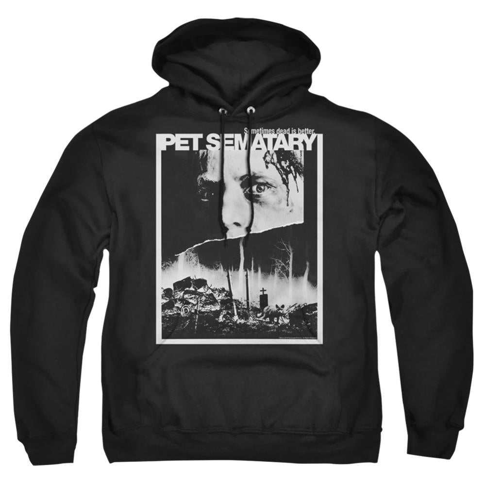 Pet Sematary Poster Art Men's Pull-Over 75 25 Poly Hoodie