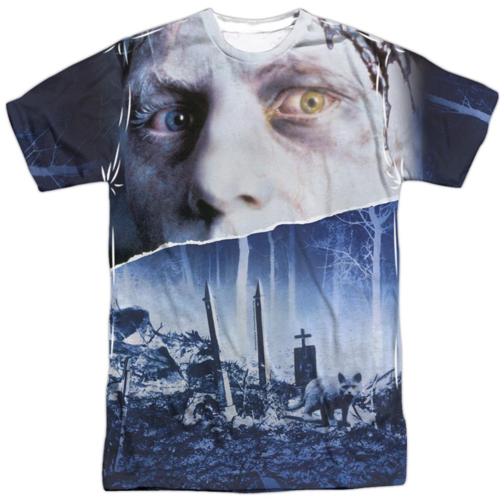 Pet Sematary Poster Men's Regular Fit Polyester Short-Sleeve T-Shirt