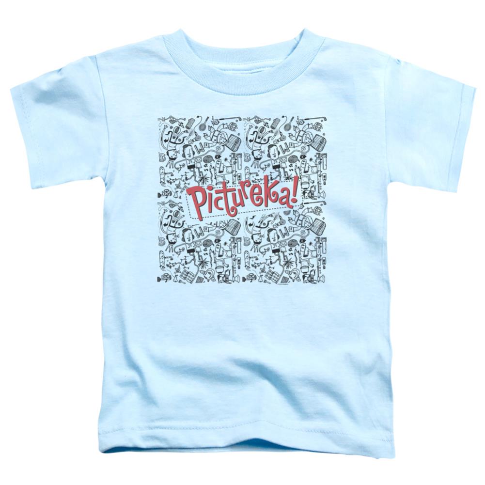 Pictureka Line Work Toddler 18/1 Cotton Short-Sleeve T-Shirt