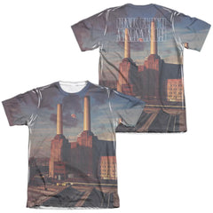 Pink Floyd Animals (Front/Back Print) Men's Regular Fit Poly Cotton Short-Sleeve T-Shirt