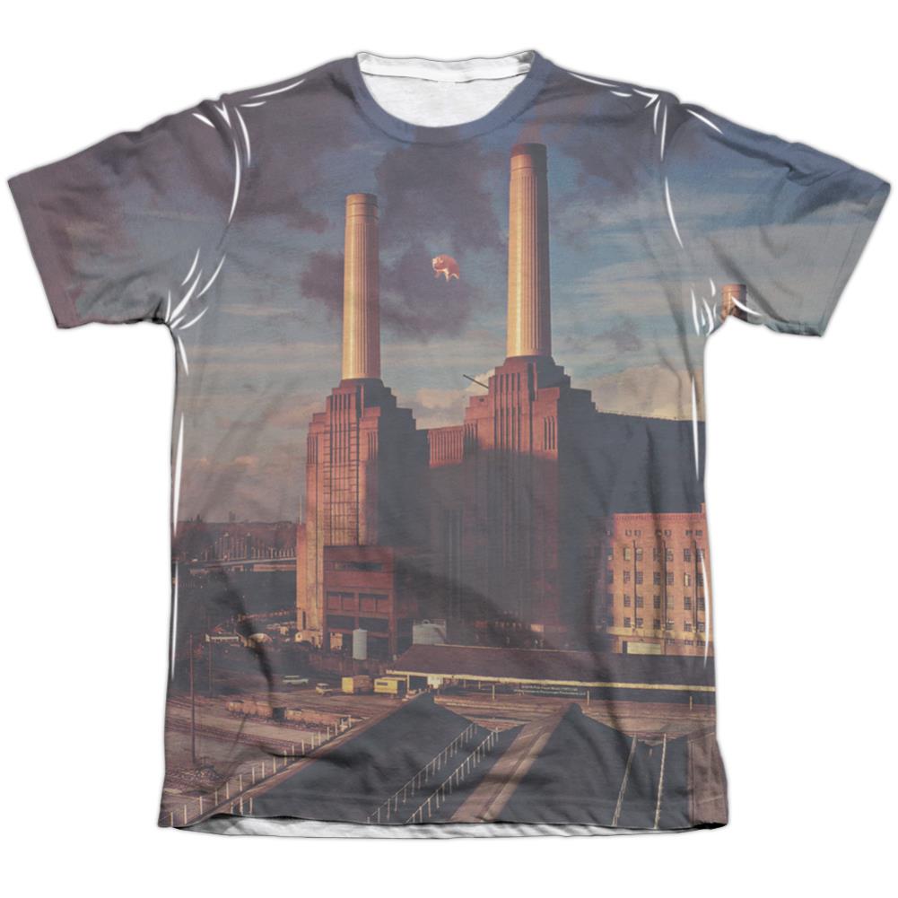 Pink Floyd Animals Men's Regular Fit Poly Cotton Short-Sleeve T-Shirt