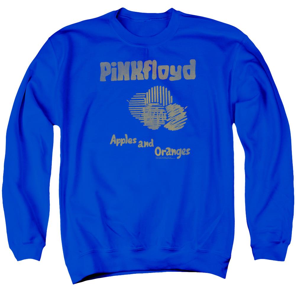 Pink Floyd Apples And Oranges Men's Crewneck 50 50 Poly Long-Sleeve T-Shirt