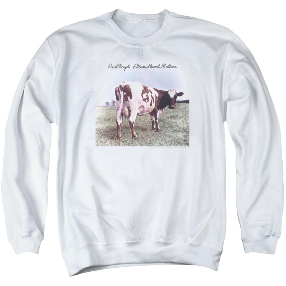 Pink Floyd Atom Heart Mother Men's Crewneck 50 50 Poly Long-Sleeve T-Shirt