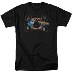 Pink Floyd Dark Side Heads Men's 18/1 Cotton Short-Sleeve T-Shirt